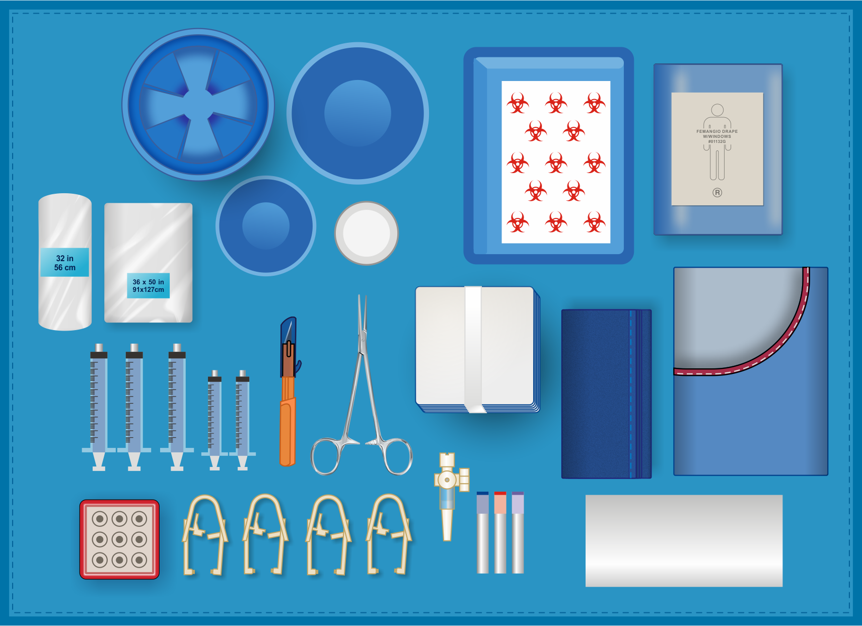 XSSENTIAL CARDIAC CATHETERIZATION PACK